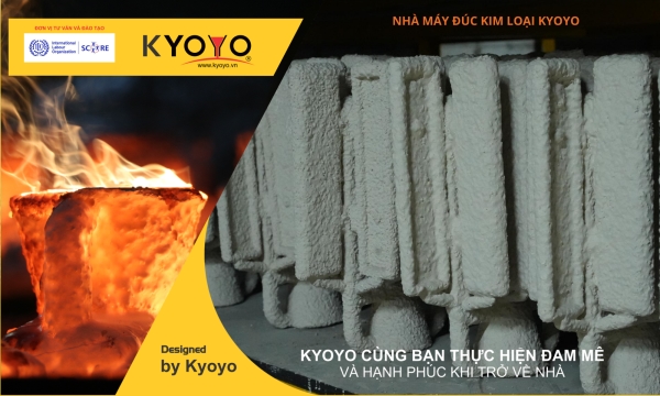 Nhúng tượng, tạo khuôn - Đúc Mẫu Chảy Kyoyo Việt Nam - Công Ty Cổ Phần Đúc Kim Loại Kyoyo Việt Nam